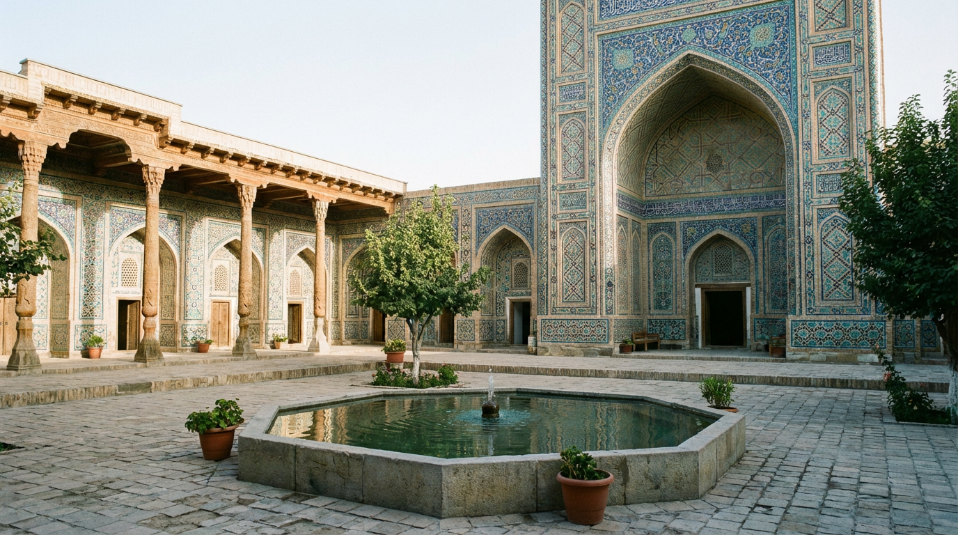Bukhara Courtyard